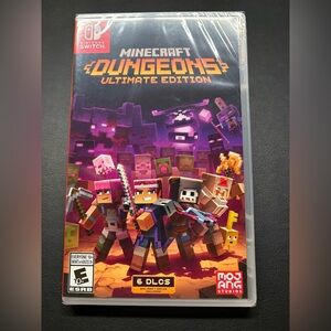 BRAND NEW SEALED Minecraft Dungeons Ultimate Edition for Nintendo Switch
